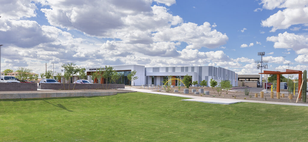 exterior view of clinic